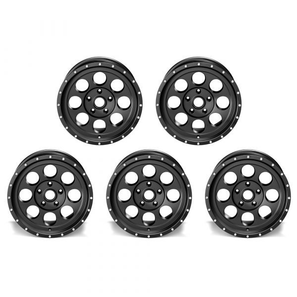5x ASP Alloys Alufelge 1426 schwarz 8,5x17 ET +32