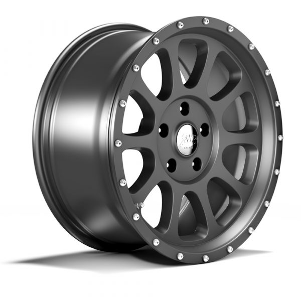 ASP Alloys Alufelge 1450 gunmetal 8,5x18 ET +32 mit TÜV-Gutachten