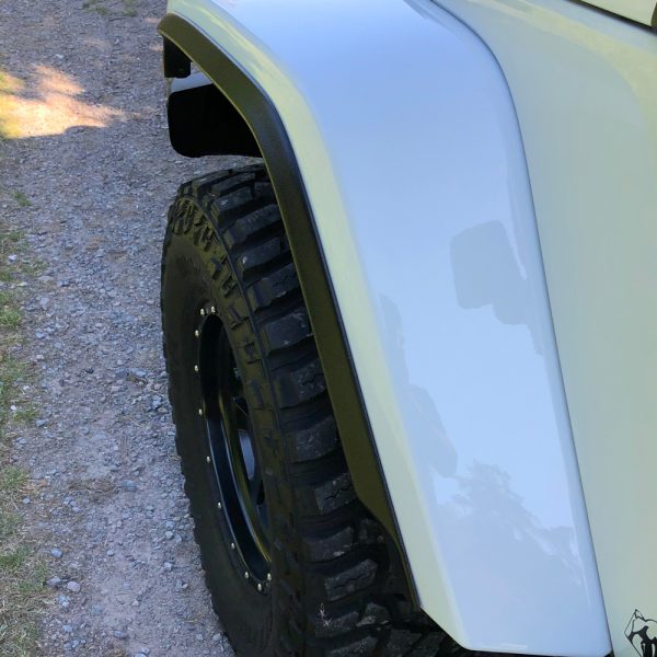 Kotflügel Verbreiterung 2,5cm vorne + hinten TÜV JK/JKU – Bild 2