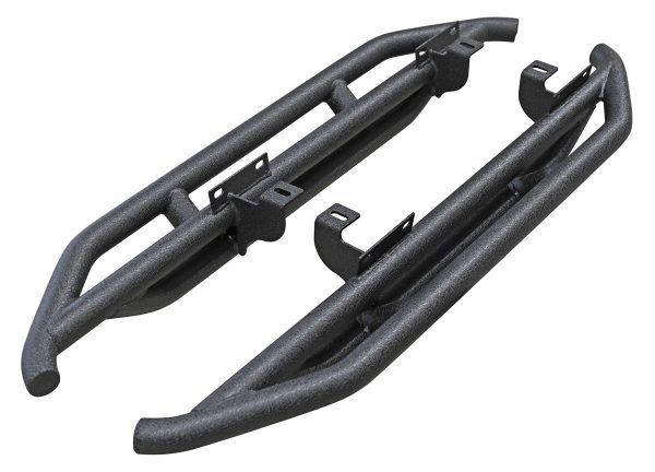 SCHWARZ MATT STRUKTURIERTE ROCK RAILS PASSEND FÜR JEEP WRANGLER JK 2-TÜRER (2007-2018) – Bild 5