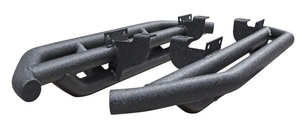 SCHWARZ MATT STRUKTURIERTE ROCK RAILS PASSEND FÜR JEEP WRANGLER JK 2-TÜRER (2007-2018) – Bild 2