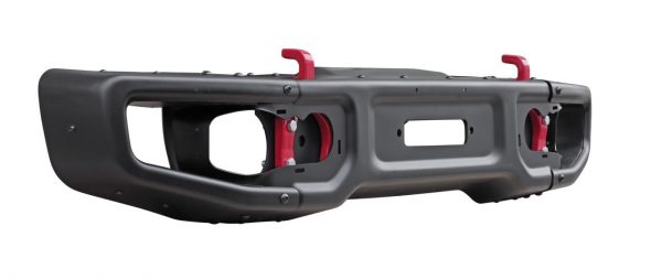 FRONTSTOSSSTANGE STAHL SCHWARZ PASSEND FÜR JEEP WRANGLER JK – Bild 3