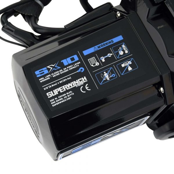 Superwinch SX10SR Seilwinde schwarz – Bild 3