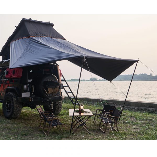Vorzelt schwarz für Flatland Gen2 125cm Outback Home