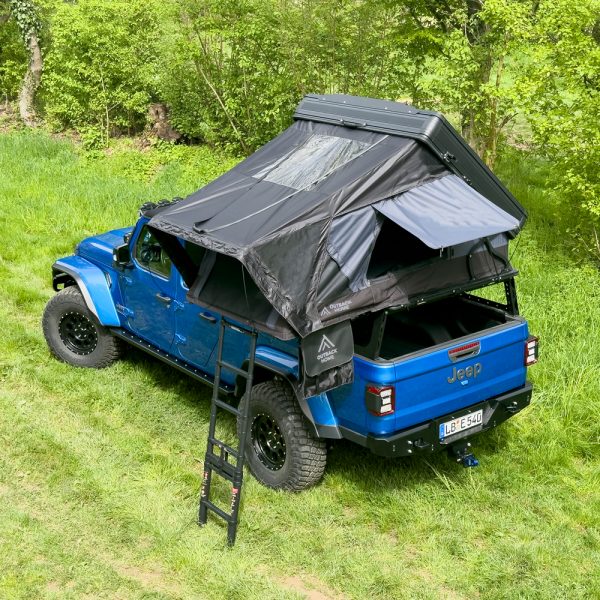 Sidekick Gen2 Dachzelt Hartschale 187cm schwarz / dunkel Grau Outback Home