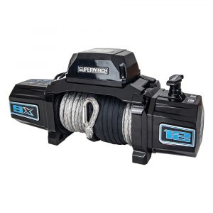 SUPERWINCH SX12SR SEILWINDE SCHWARZ